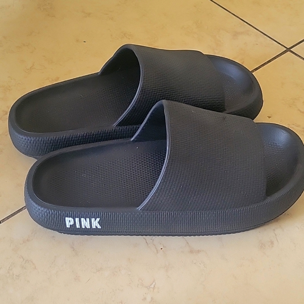 PINK Slides sandals